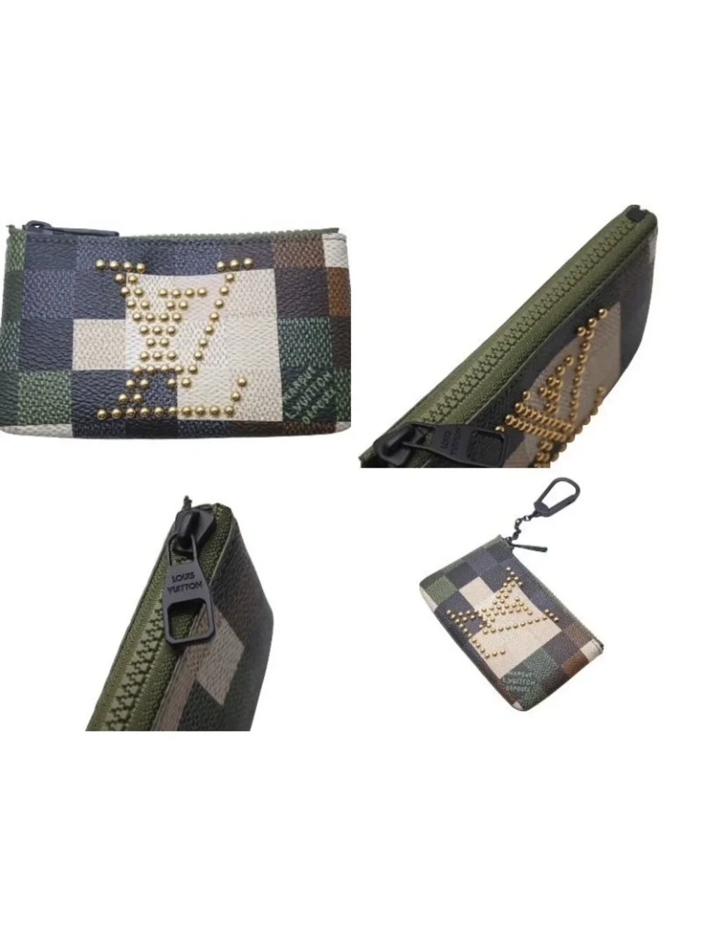 Louis Vuitton Pochette Cles Damier Pop Canvas Damoflage